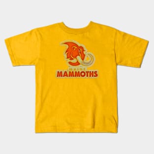 Maine Mammoths Football Kids T-Shirt